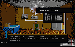 Grandad - Quest for the Holey Vest atari screenshot